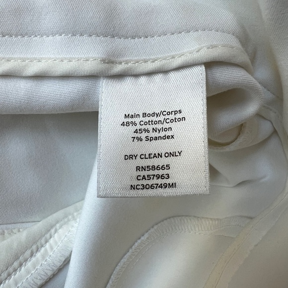 NORDSTROM COLLECTION PANTS 14 COTTON NYLON COASTAL GRANDMA CLASSIC SUMMER DRESSY - Picture 9 of 10